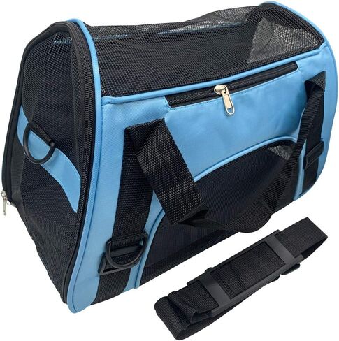Pet Carrier Bag, Airline Approved Duffle Bags, Pet Travel Portable Bag Home for Little Dogs, Cats and Puppies, Small Animals (Small, Pink) in Kuwait