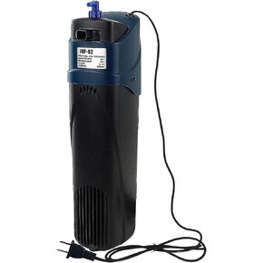 Coospider Fish Tank Filter Sun JUP-02 Aquarium Green Clean Submersible Machine 132gph for 10-40 Gallon Small Fish Tank 110V 5W