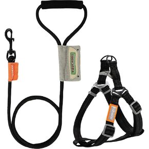 touchdog ® 'Macaron' 2-in-1 Durable Nylon Dog Harness and Leash