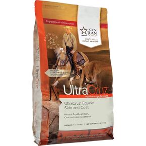 UltraCruz Equine Skin and Coat Pellet Supplement for Horses, 10 lb (46 Day Supply) in Kuwait