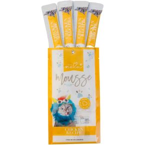 LOVE, NALA Lickable Cat Treats Squeeze Up Mousse Puree Wet Cat Treats - Grain Free Cat Treats Lickable, Natural Cat Squeeze Up Treats, Cat Lickable Treat - 4pk (Tuna & Salmon (24 Pack))