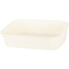 Cat Litter Box/High Side Sifting Litter Box/Open Kitty Litter Pan/Kitten Potty Pan for Small Pet, Green
