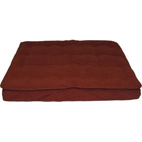 CPC Luxury Pillow Medium Top Mattress Pet Bed, Chocolate in Kuwait