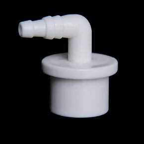 1pcs Blue / White PVC Pagoda Connector Aquarium Fish Tank Air Pump Accessories Air Hose Pipe Hose Connector - ( Color: White - Straight ) in Saudi Arabia