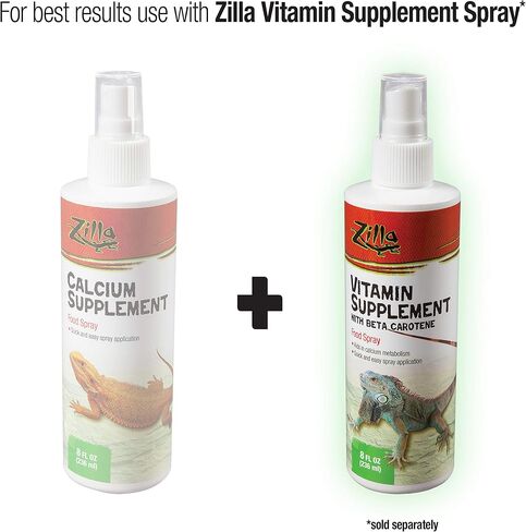Zilla Calcium Supplement Spray 8 Fluid Ounces in Saudi Arabia