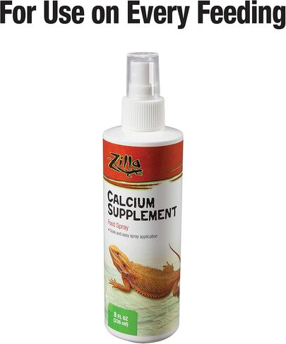 Zilla Calcium Supplement Spray 8 Fluid Ounces in Saudi Arabia