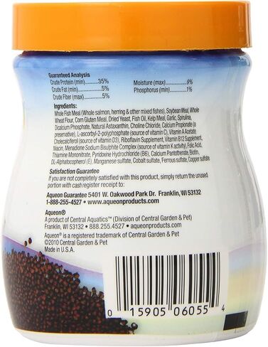 (3 Pack) Aqueon Goldfish Color Enhancing Granules, 3-Ounce each in Saudi Arabia