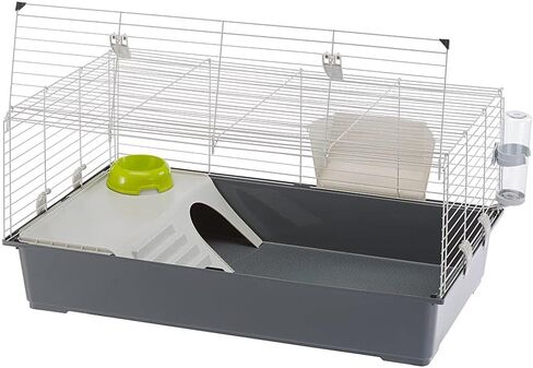 Ferplast Cavie Guinea Pig Cage & Rabbit Cage | Pet Cage Includes All Accessories to Get You Started & a 1-Year Warranty in Kuwait