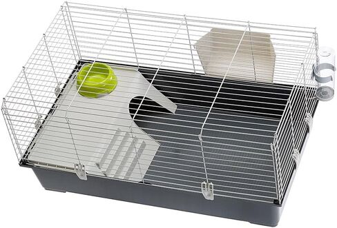 Ferplast Cavie Guinea Pig Cage & Rabbit Cage | Pet Cage Includes All Accessories to Get You Started & a 1-Year Warranty in Kuwait