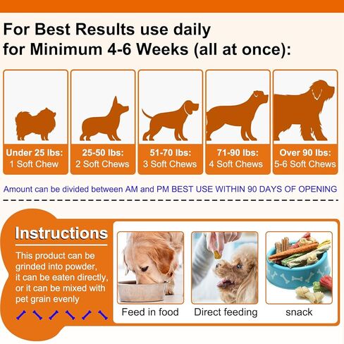 مكمل الورك والمفاصل للكلاب، يعالج القنب تخفيف آلام المفاصل، مكمل الورك والمفاصل مع MSM + كوندرويتين + زيت القنب + أوميغا 3، 150 علاجًا لتخفيف آلام مفاصل الكلاب in Kuwait
