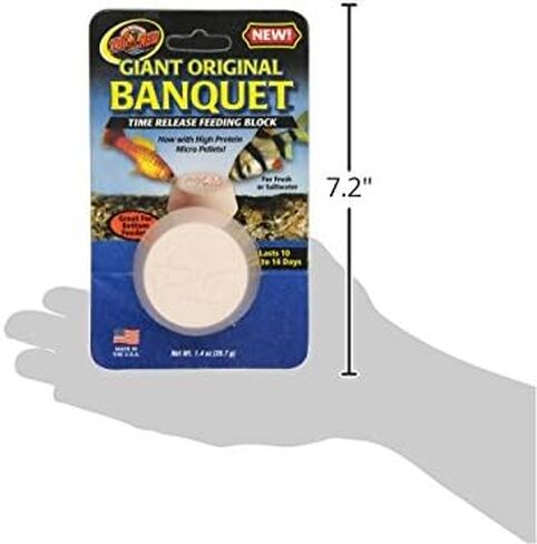 Zoo Med Laboratories AZMBB3 Giant Banquet Block Feeder, 1 Count (Pack of 1) in Saudi Arabia