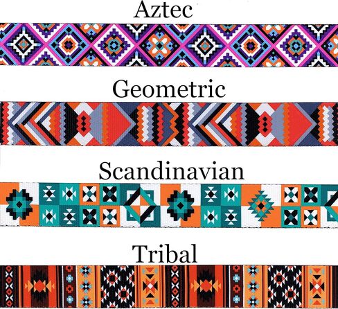 Murom Martingale Collar for Dogs Small Medium Large Tribal Geometric Pattern Training Wide Collars Puppy Adjustable Heavy Duty (Tribal, 15-20 inches) in Kuwait