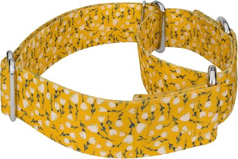 Country Brook Petz - طوق الكلاب Spring Cottagecore Martingale - مجموعة الربيع مع 6 تصميمات لفصل الربيع (1 1/2 بوصة، متوسط) in Kuwait