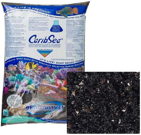 Carib Sea ACS00797 Arag Alive Hawaiian Reef for Aquarium, 20 Pound, Black in Saudi Arabia