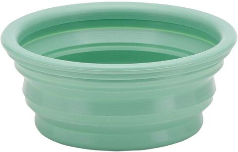 Hevea Collapsible Dog Bowl On The Go - Made from 100% Natural Rubber - Ultra Portable Pocket Sized Water Travel Dog Bowl - Tested and Safe for Your Dog (Old Rose) in Kuwait