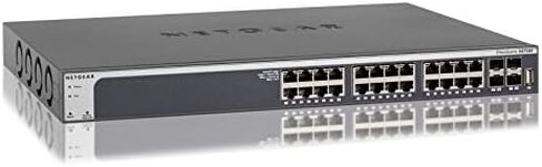 NETGEAR 10-Port 10G Multi-Gigabit Ethernet Smart Switch (MS510TXM) - Managed, 8 x Multi-gig Ports, 2 x 10G SFP+, Optional Insight Cloud Management, Desktop or Rackmount, Limited Lifetime Protection in Kuwait