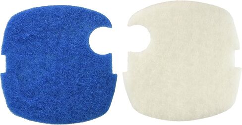 مجموعة من 6 قطع من SunSun بالإضافة إلى 2 من وسادات الفلتر الخشنة الدقيقة لمرشحات علبة Aquatop CF400 وSunSun HW303 (6 عبوات + 2) in Kuwait