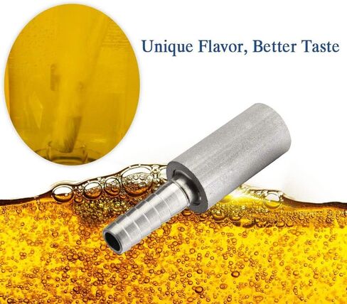 2 قطعة 0.5 ميكرومتر حجر تهوية من الفولاذ المقاوم للصدأ مع قطر خارجي 1/4 بوصة لحوض السمك وخزان الأسماك ومضخة هواء للزراعة المائية in Kuwait