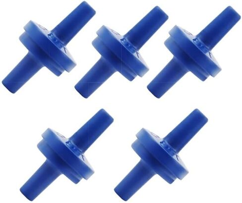 Replacement Part for 5 Pieces Aquarium Air Pump Check Valve One Way Non-Return Valve Plastic S Valve Fish Tank Air Pump Accessories B85C in Saudi Arabia