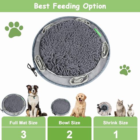 اي او دي اي ال اي واي بساط سنافل للكلاب والقطط، العاب الكلاب التفاعلية تقلل من الملل والقلق، بساط تغذية بطيء ممتاز يحمي المعدة ويمنع القيء ويدرب مهارة الرائحة in Kuwait