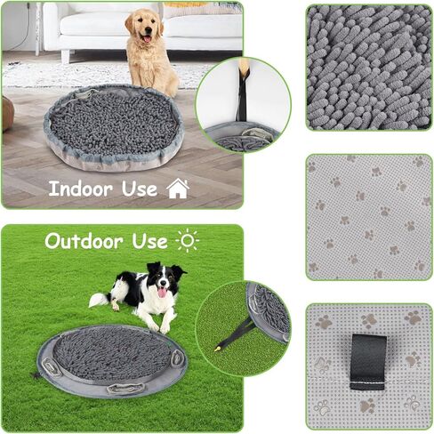 اي او دي اي ال اي واي بساط سنافل للكلاب والقطط، العاب الكلاب التفاعلية تقلل من الملل والقلق، بساط تغذية بطيء ممتاز يحمي المعدة ويمنع القيء ويدرب مهارة الرائحة in Kuwait