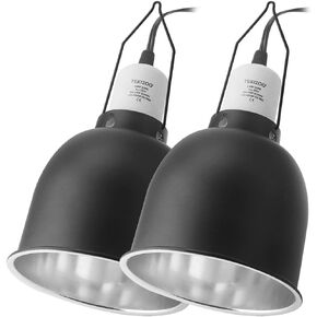 تيكيزو غطاء عاكس بصري من الالومنيوم بتصميم قبة عميقة مقاس 5.5 انش لموطن السلحفاة وخزان الزواحف والمرابي الزجاجية (عبوة من قطعتين) in Kuwait