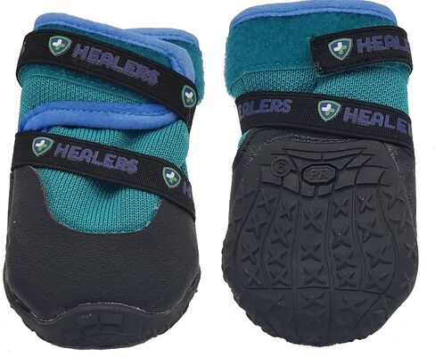 Healers Urban Walker III- حذاء للكلاب لحماية أقدام الكلاب، مقاوم للماء، نعل مطاطي مانع للانزلاق، أحذية للحيوانات الأليفة، زوج واحد in Kuwait