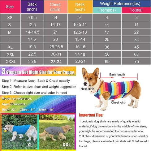 Dog Shirts Cotton Striped T-Shirts, Breathable Basic Vest for Puppy and Cat, Super Soft Stretchable Doggy Tee Tank Top Sleeveless, Fashion & Cute Color for Boys and Girls (XXL, Pink+Green) in Saudi Arabia
