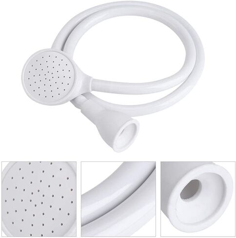Pet Shower Spray Hose, Hose for Bathtub Faucet, Pet Shower Hose, Shower Dog Attachment, Rubber Handheld Hose Faucet Shower Head Spray Hose for Pets Shower, Washing Hair in Kuwait