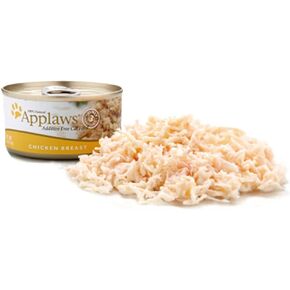 Applaws Natural Wet Cat Food in Broth, Limited Ingredient Canned Wet Cat Food, No Additives, Made with Natural Ingredients, Mackerel & Sardine in Broth (24 x 2.47oz Cans)