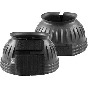 حذاء Horze ذو إغلاق مزدوج بدون دوران مطاطي - أحمر - مقاس X-Large in Kuwait
