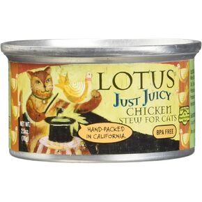 Lotus Cat Just Juicy Chicken Stew, 2.5O Z Cans (24 In A Case) in Saudi Arabia