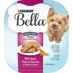 Purina Bella Grain Free, Natural Pate Wet Dog Food, With Chicken, Carrots & Potatoes - (12) 3.5 oz. Trays in Saudi Arabia