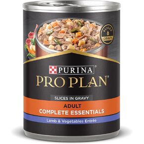 Purina Pro Plan High Protein Dog Food, Wet Dog Food Variety Pack, Classic Pate Entrees - (Pack of 12) 13 oz. Cans