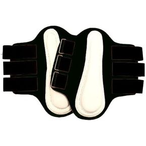 Intrepid International Splint Boots with White Leather Patches