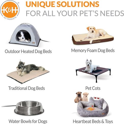 K&H PET Products مقعد سيارة للكلاب المتوسطة الحجم، نسيج مقاوم للماء مع شبكة مسامية وحزام مقعد كلب قابل للتعديل للسيارة، أرجوحة للكلاب للسيارة، غطاء مقعد سيارة للكلاب حامل الكلاب - رمادي SM/MD in Kuwait