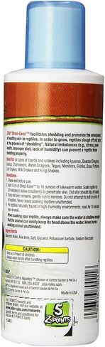 Zilla Reptile Health Supplies Shed-Ease Bath, 8-Ounce Bottles (3 Pack) in Saudi Arabia