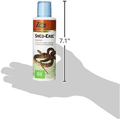Zilla Reptile Health Supplies Shed-Ease Bath, 8-Ounce Bottles (3 Pack) in Saudi Arabia