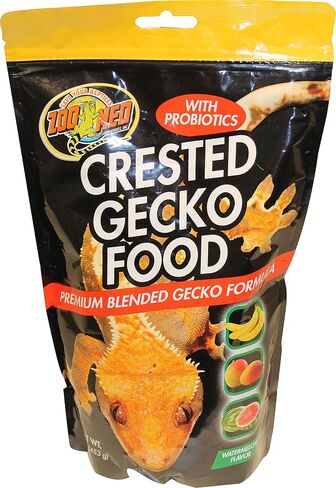 Zoo Med Crested Gecko Food - Watermelon - 1 lb, Black in Saudi Arabia