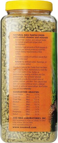 Zoo Med Natural Box Turtle Food, 40-Ounce in Saudi Arabia