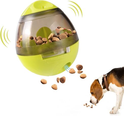 JZXOIVA Dog Treat Ball, Adjustable Dog Treat Dog Ball Dispensing Dog Toys, Interactive Food Puzzles Ball for Dogs, Pet Slow Feeder Ball in Saudi Arabia