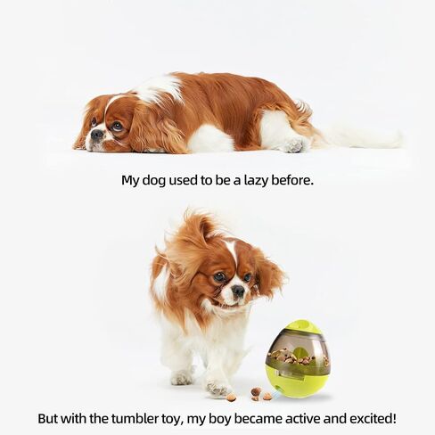 JZXOIVA Dog Treat Ball, Adjustable Dog Treat Dog Ball Dispensing Dog Toys, Interactive Food Puzzles Ball for Dogs, Pet Slow Feeder Ball in Saudi Arabia