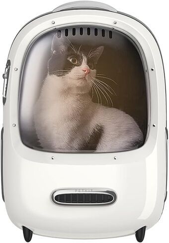 PETKIT Cat Backpack Carrier for Kitty Small Dog with Inbuilt Fan & Light in Kuwait