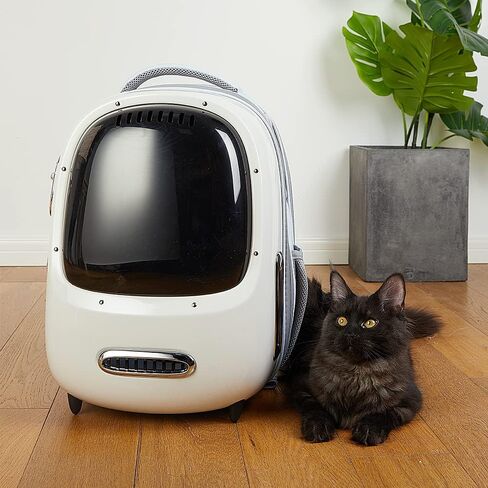PETKIT Cat Backpack Carrier for Kitty Small Dog with Inbuilt Fan & Light in Kuwait