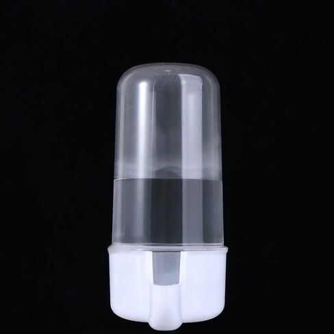 Automatic Bird Waterer Food Feeder Clear Food Dispenser Water Bottle Drinker Container Cage Acessories for Parrots Budgie Lovebirds in Saudi Arabia