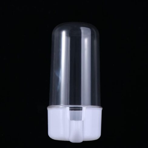 Automatic Bird Waterer Food Feeder Clear Food Dispenser Water Bottle Drinker Container Cage Acessories for Parrots Budgie Lovebirds in Saudi Arabia