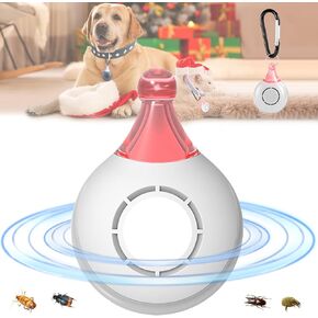 طارد للقراد والبراغيث والقراد والبراغيث من يوزريو، يعمل بالموجات فوق الصوتية ويصدر ترددات عالية ويحمي حيوانك الأليف بدون مواد كيميائية ضارة او مبيدات حشرية in Kuwait