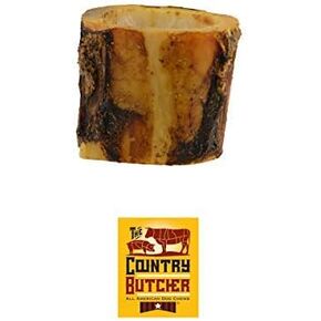 The Country Butcher 2 "عظام الكلاب من نخاع البقر للمضغ العدواني، علاج الكلاب من السلالات الصغيرة والمتوسطة، طبيعية، قوية، لعبة مضغ، مصنوعة في الولايات المتحدة الأمريكية، 6 قطع in Kuwait