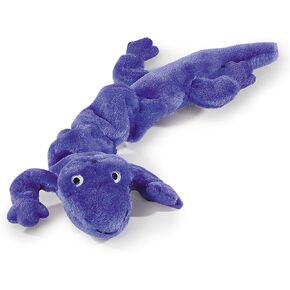 لعبة السحلية المطاطية من القطيفة للكلاب من زانيز, 16-Inch, Blue