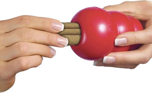 KONG - Ziggies - Teeth Cleaning Dog Treats Classic Rubber Toys - Chicken Flavor for Small Dogs (7 Ounce) in Saudi Arabia